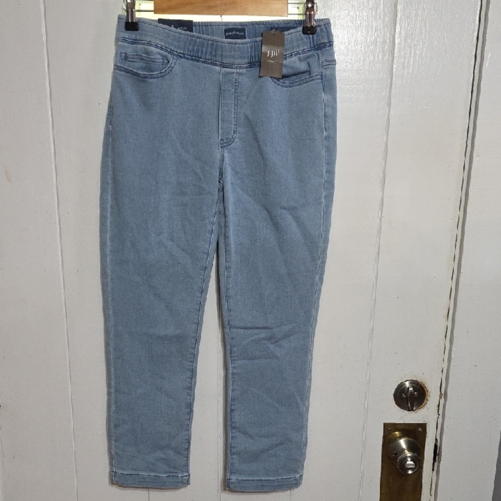NWT Pure Jill‎ Denim Slim  Leg Ankle Kenai River Wash Stretch Sz XS Petite